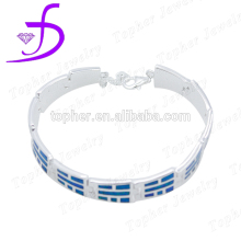 wholesale creative design opal bracelet unique silver bracelets