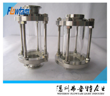 food grade clamp straight sight glass DIN