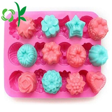 Silicone birthday funny molds for chocolate bar molds