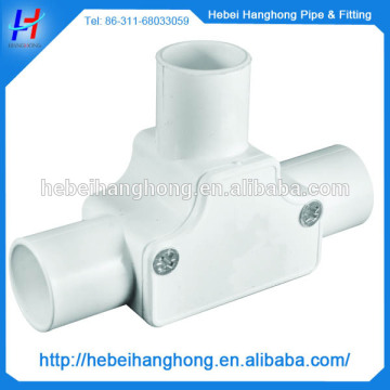 2 inch plastic pvc inspection tee