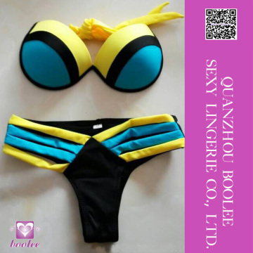 Sexy lemon drop bikini for woman