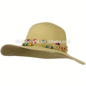 woven paper string straw hat