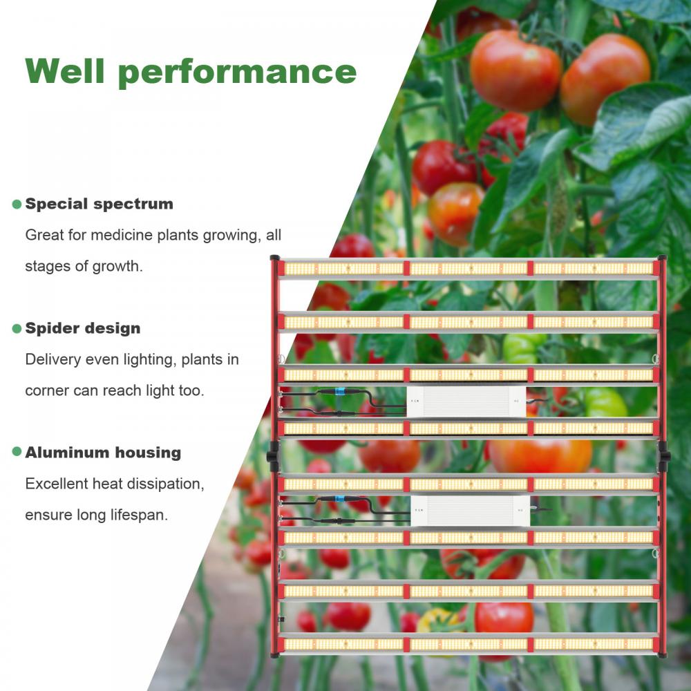 aglex 800w الصمام تنمو ضوء الزراعة المائية