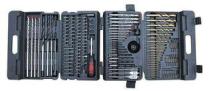 144pcs HSS Concrete Wood Combination Drill Bit Sets , House