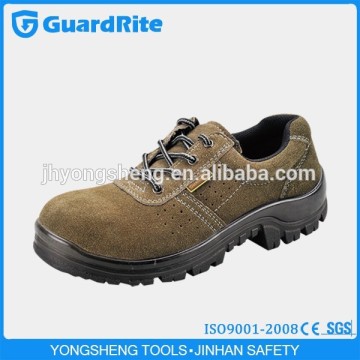 GuardRite Brand Suede Leather Welding Safety Shoes , Suede Leather Safety Shoes