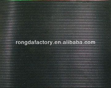 color ribbed rubber sheet