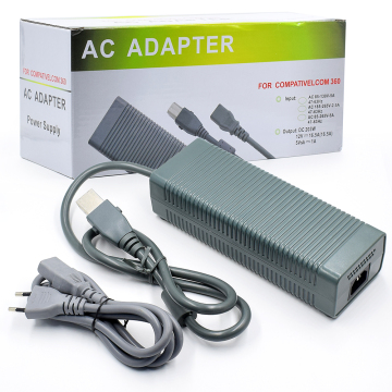 Xbox 360 Power Supply Adapter - Replacement Charger Cable