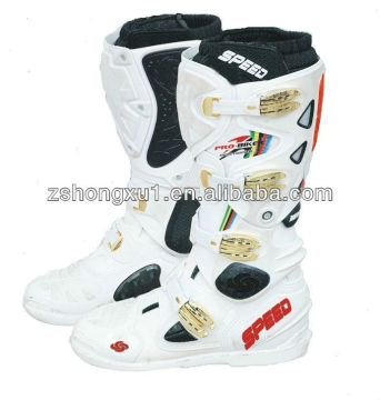 Motorcycle New Style White Boots B1004