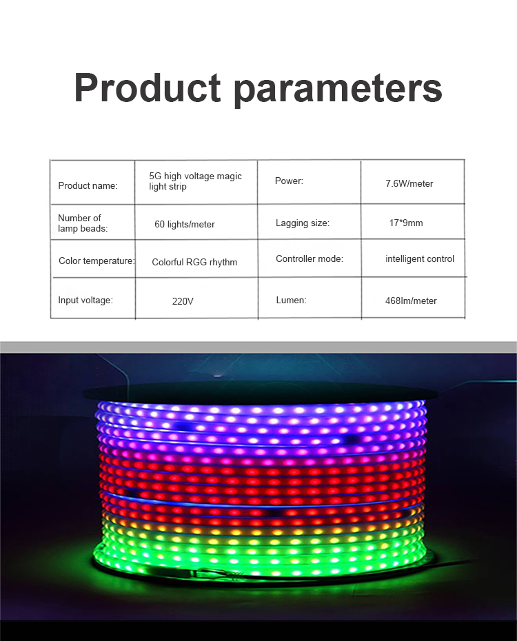 220V RGBIC water running neon light strip Rgbw Neon Led Rope Light Strip