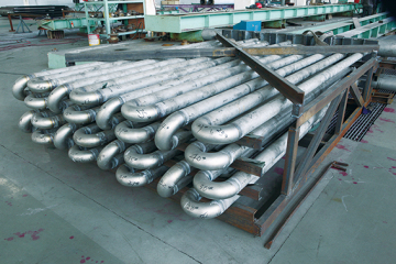 Radiant tube heating system Radiant tube