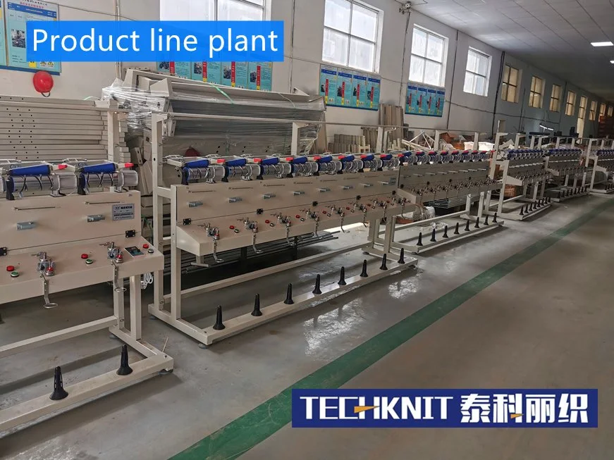 2 Spindle Yarn Winding Machine with Double Wax