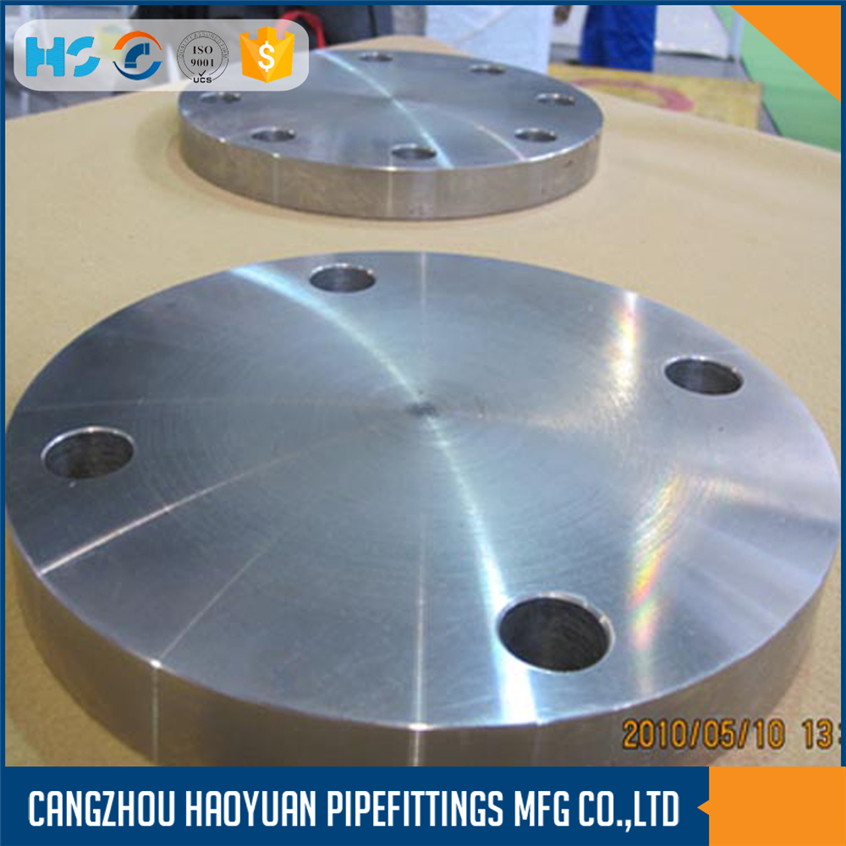 Blind Stainless Flange FF DN100 Steel