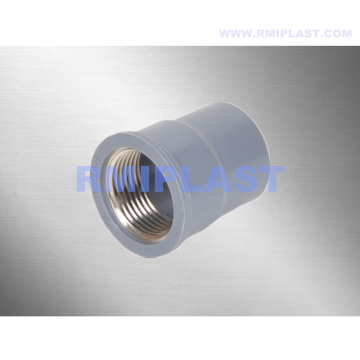 PVC Copper Threaded Coupling BSPT