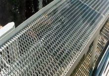 Raised Mild Steel Expanded Walkway Mesh