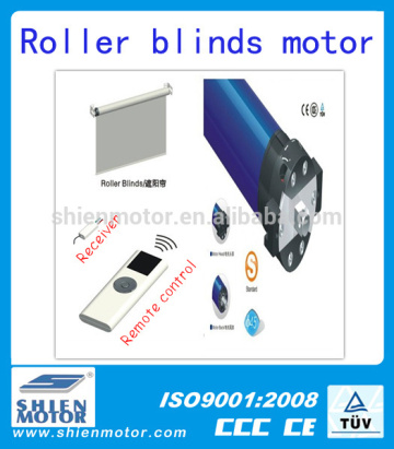 receiver roller blinds tubular motor