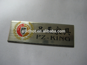 Hign quality plastic 3d logo,plastic embossed logo