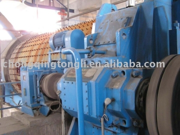 High efficiency cement clinker mill