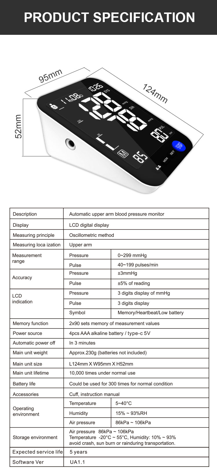 arm bp monitor automatic