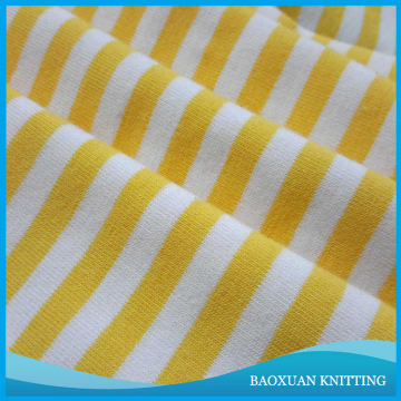 Y/D STRIPE single jersey fabric knitting fabric