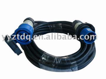 CEE 16A industrial plug power cord