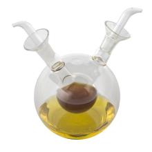 Wholesale Clear Glass 2 in 1 Oil and Vinegar Bottle with Cork