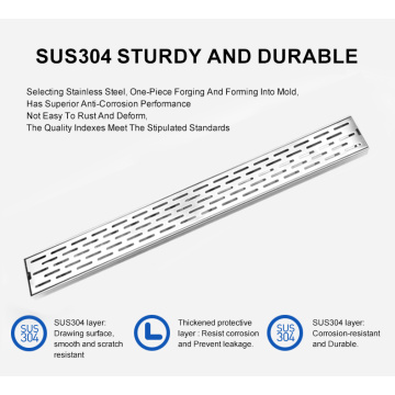 Maayo nga pagbaligya sa square floor nga kanal tabonan ang stainless steel