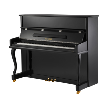 PETROF·SCHOLZE ES-1 Upright Piano Black Polished Home 122cm European PETROF Craft Professional Acoustic Piano