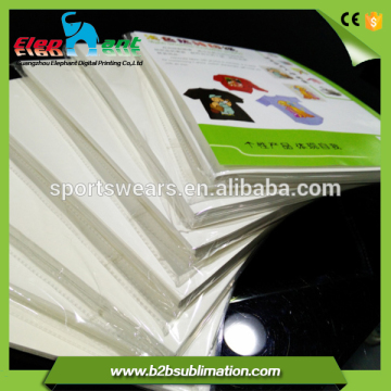 blank a3 and roll transfer paper for t shirt