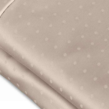 Organic Cotton 700TC Swiss Dot Jacquard Sheet