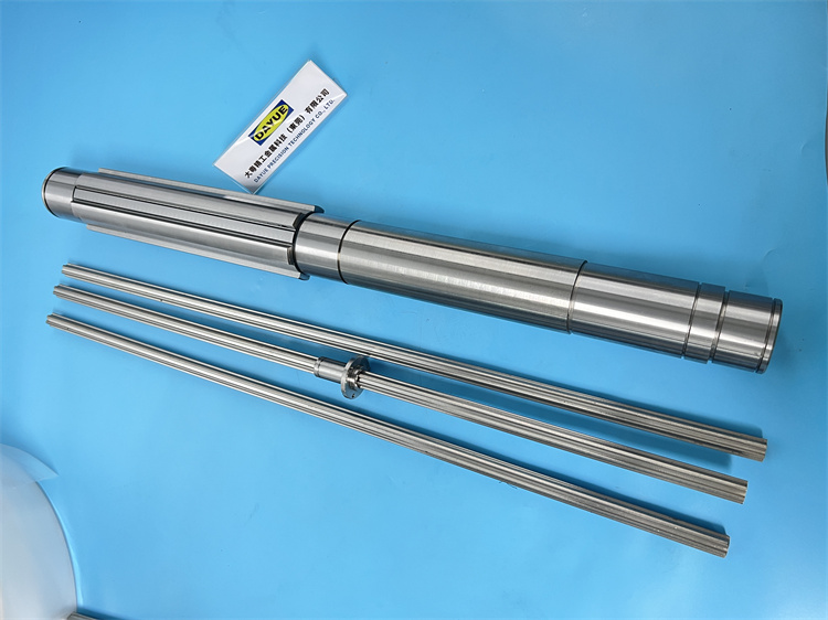 Customised precision large spline shafts