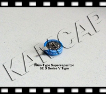 Coin-Type Super capacitor 5.5V 1.5F Coin type series