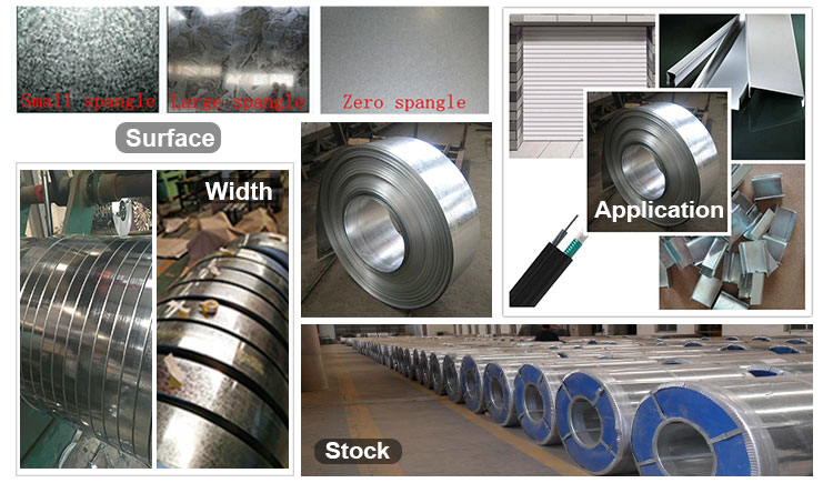 DX51D Grade Galvanized Steel Strip For Pipe