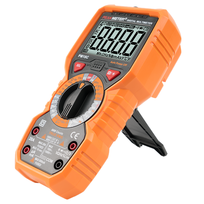 الوافدون الجدد AC / DC الجهد Ammeter الحالي أوم المتعدد