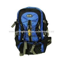 Mountaineering Backpack, Nylon or Polyester, Also Used as Climbing Bag or Hiking Rucksack