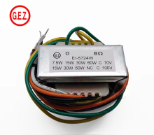 Low frequency EI57 Laminated Audio Line Transformer