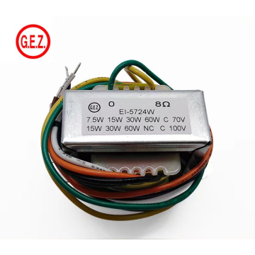 Low frequency EI57 Laminated Audio Line Transformer