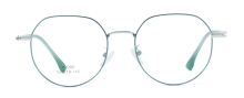 Belieye Classic Oval Prescription Metal Spectacle Glasses Frames
