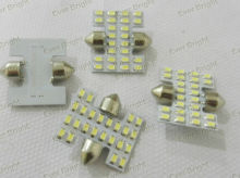 Car Lamp 1206 24SMD Festoon Interior LED Lights,auto led under car decorative lights