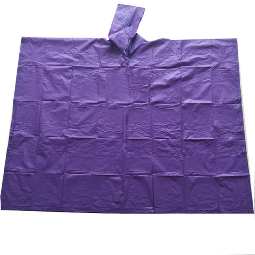 Niestandardowa wodoodporna tkanina poncho z PVC wielokrotnego użytku