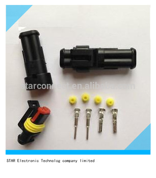 China waterproof AMP seal Connector Housing