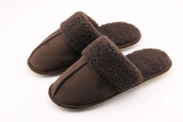 ladies borgfleece cemented mule slippers