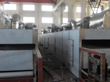 Gelatin granule dryer equipment