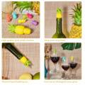 Lucu Pineapple Silikon Wain Bottle Stoppers