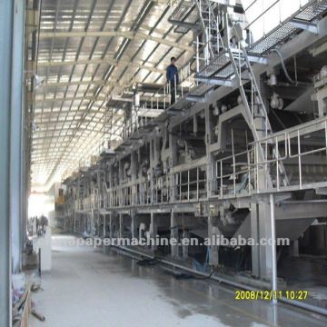 white fluted board coating machine