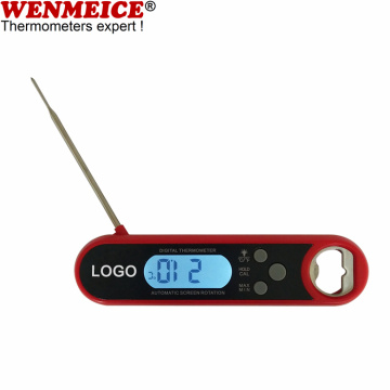 3 Seconds Ultra Fast Read Auto-rotation Display Meat Thermometer