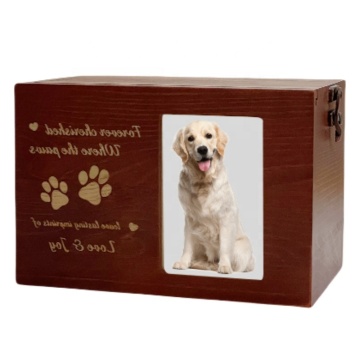 Pet Urns with Hair Keepsake Box for Dogs and Cats