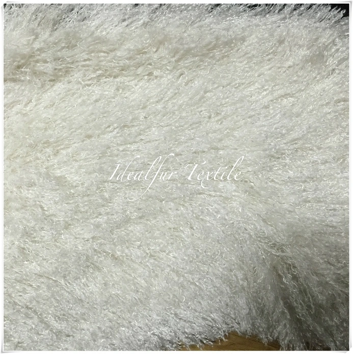 Curly Long Pile Faux Fur / Fake Fur for Garments