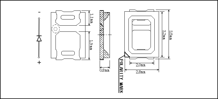 Customized 800nm IR LED