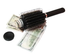 EASTOMMY ET-410268 Hair Brush Stash Safe - Secret Storage Container