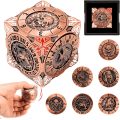 Multi-Functional Spinner DND Dice – Premium Color-Shifting D&D Monster Themed Cube Spinner Dice Cube for TTRPG, Dungeon Masters
